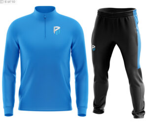 Aspire Academy Supporters Blue Track Top and Pants